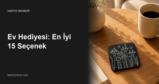 Ev Hediyesi: En İyi 15 Seçenek — Lazerliyoruz