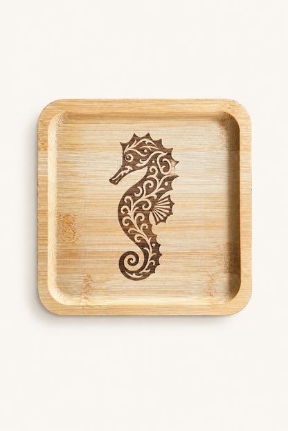 Classic Denizatı Bambu Meyve Tabağı - 15x15