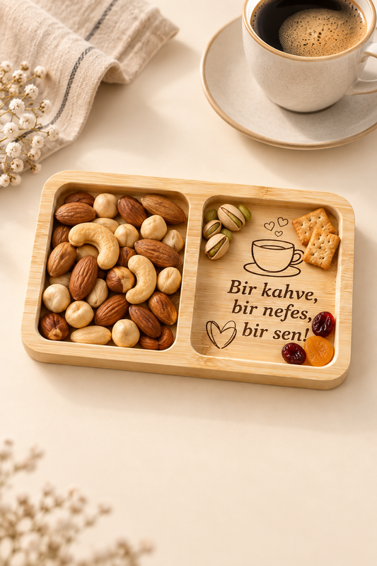"Bir Kahve, Bir Nefes, Bir Sen" Bambu Çerezlik